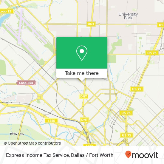 Express Income Tax Service map