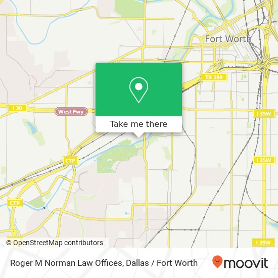 Roger M Norman Law Offices map