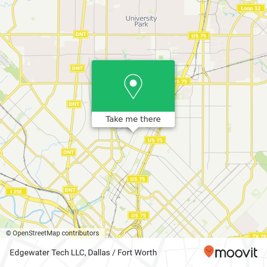 Edgewater Tech LLC map