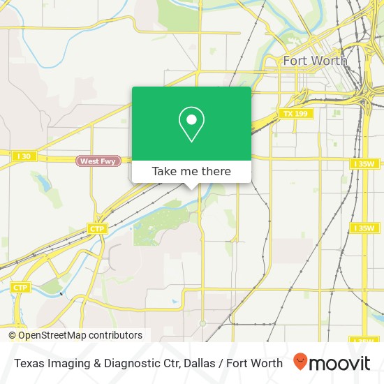 Mapa de Texas Imaging & Diagnostic Ctr