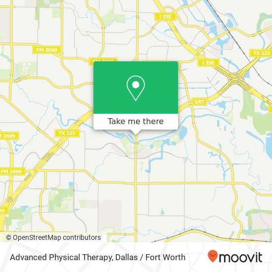 Advanced Physical Therapy map