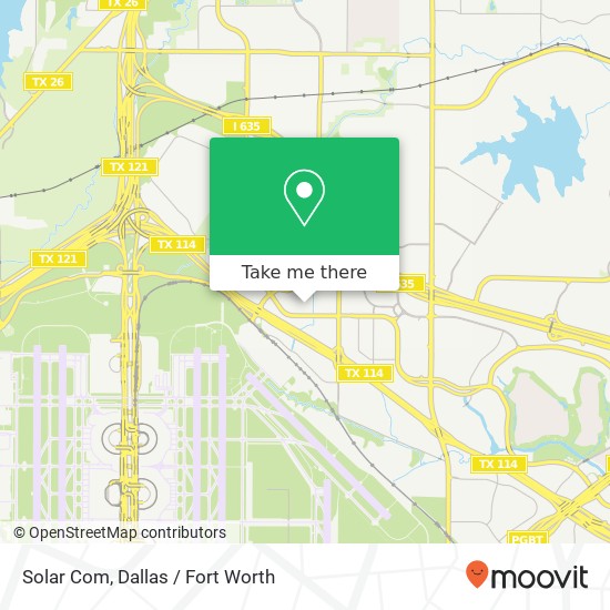 Solar Com map