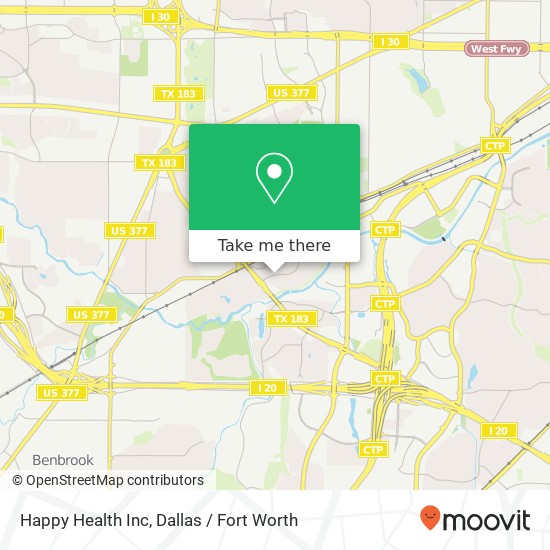 Mapa de Happy Health Inc