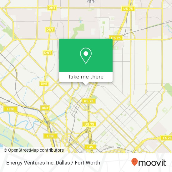 Energy Ventures Inc map