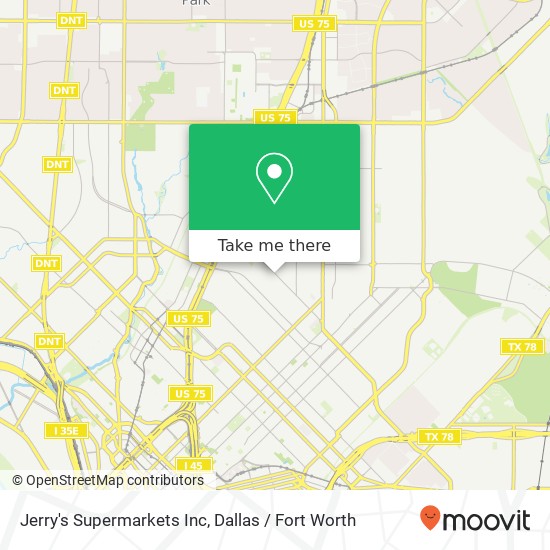 Jerry's Supermarkets Inc map