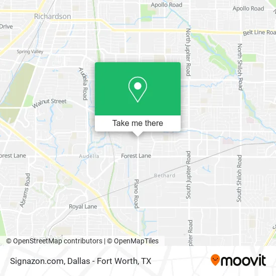 Mapa de Signazon.com