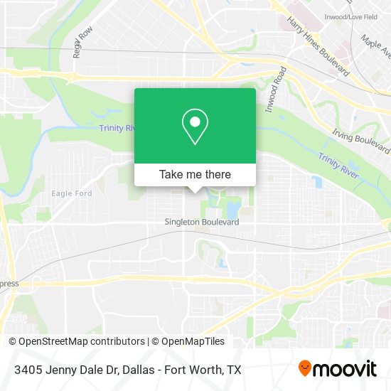 3405 Jenny Dale Dr map