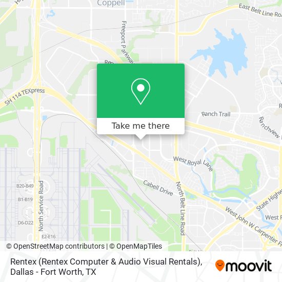 Rentex (Rentex Computer & Audio Visual Rentals) map