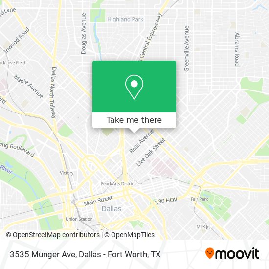 3535 Munger Ave map