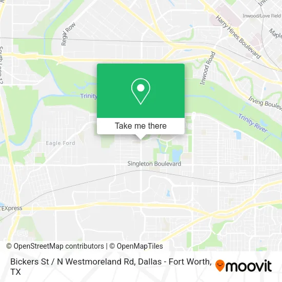 Bickers St / N Westmoreland Rd map