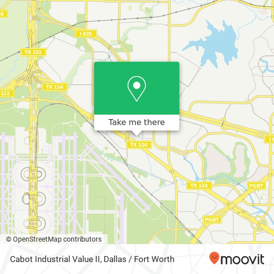 Cabot Industrial Value II map