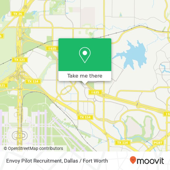 Mapa de Envoy Pilot Recruitment