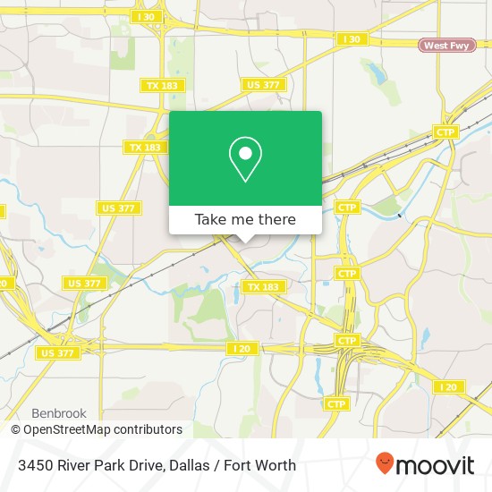 3450 River Park Drive map