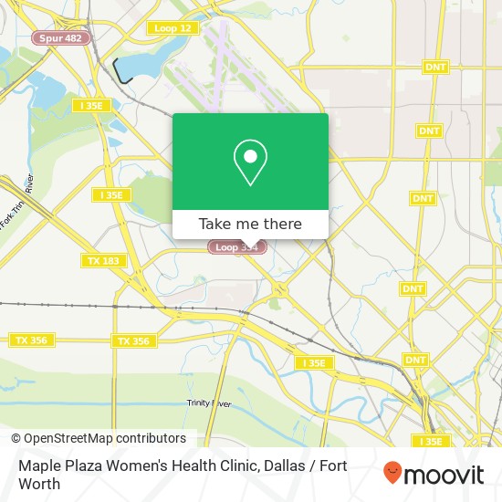 Maple Plaza Women's Health Clinic map