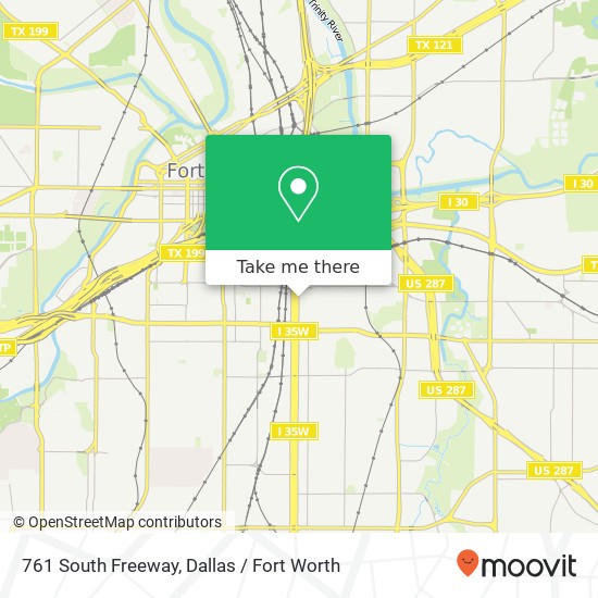 761 South Freeway map