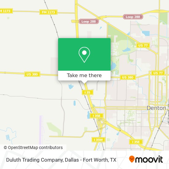 Duluth Trading Company map