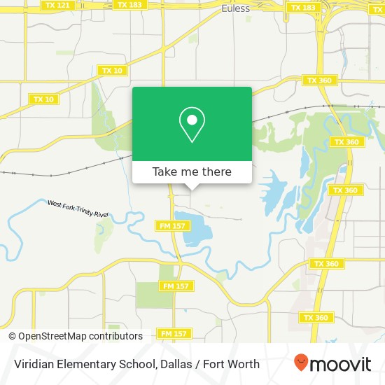 Mapa de Viridian Elementary School