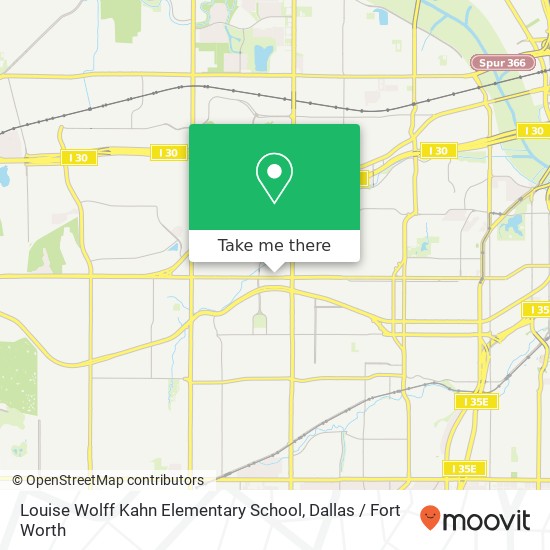 Mapa de Louise Wolff Kahn Elementary School