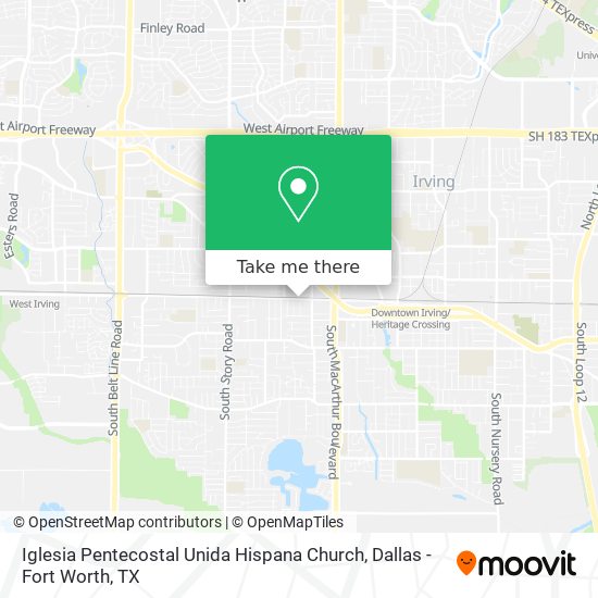 Iglesia Pentecostal Unida Hispana Church map