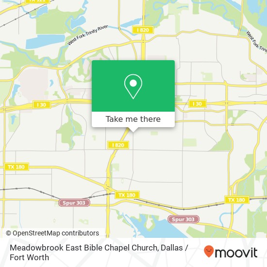 Meadowbrook East Bible Chapel Church map