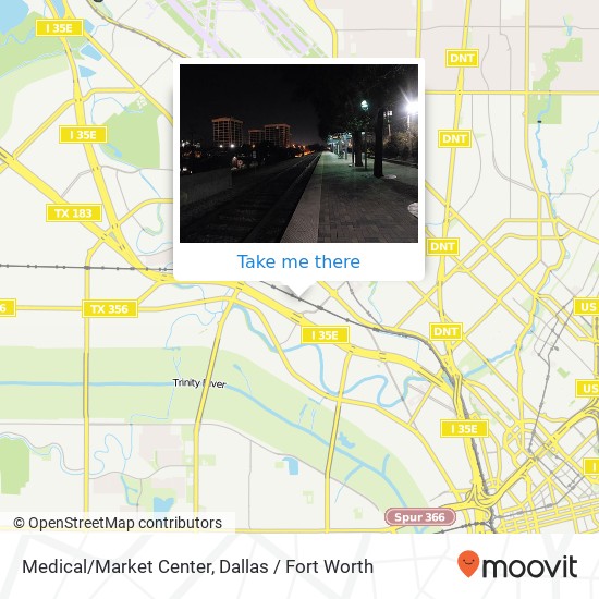 Medical/Market Center map