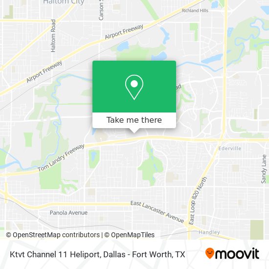 Ktvt Channel 11 Heliport map
