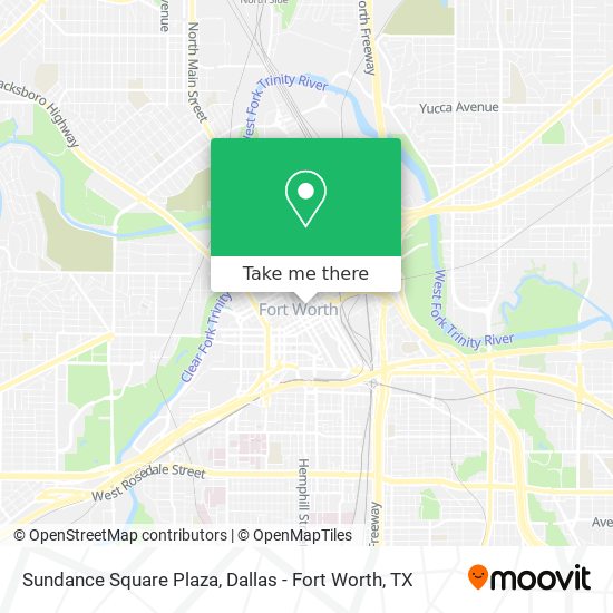 Mapa de Sundance Square Plaza