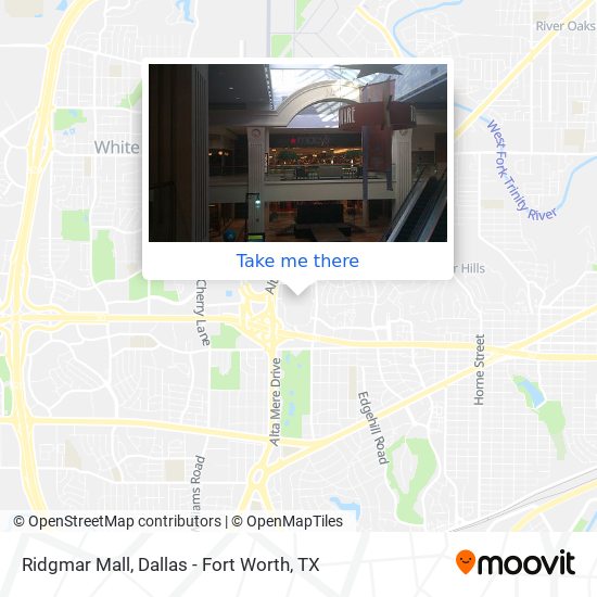 Ridgmar Mall map