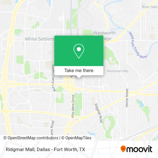 Ridgmar Mall map