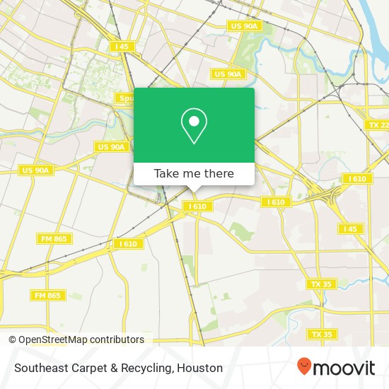 Southeast Carpet & Recycling map