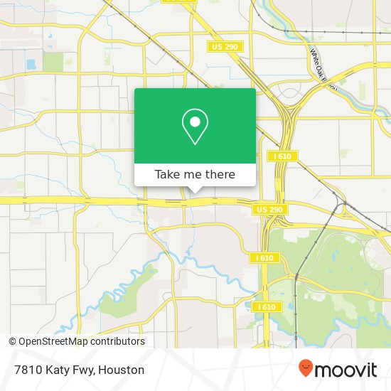 7810 Katy Fwy map