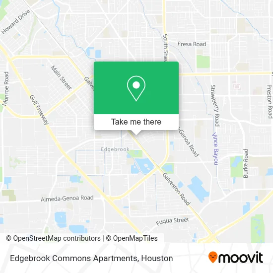 Edgebrook Commons Apartments map