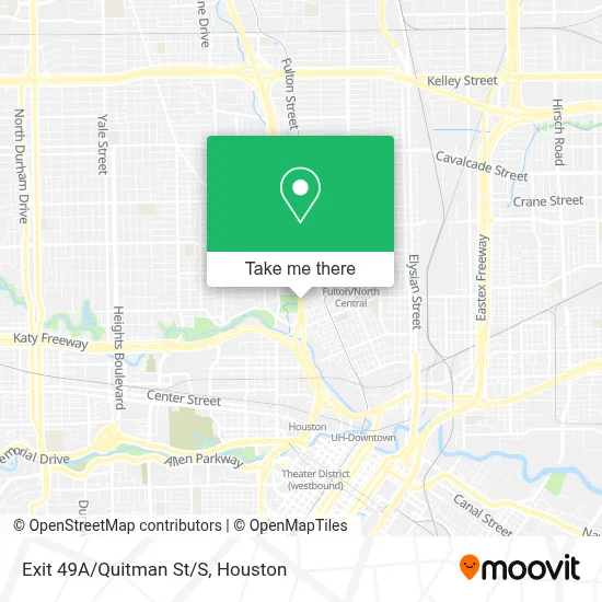 Exit 49A/Quitman St/S map