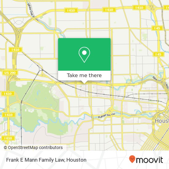 Frank E Mann Family Law map