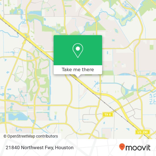 21840 Northwest Fwy map