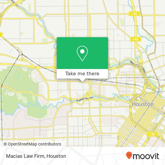 Macias Law Firm map