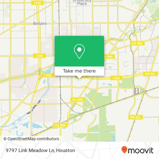 Mapa de 9797 Link Meadow Ln