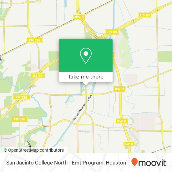 San Jac North Campus Map How To Get To San Jacinto College North - Emt Program In Houston By Bus?