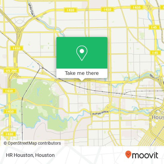 Mapa de HR Houston