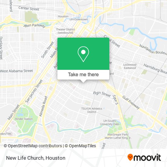 New Life Church map