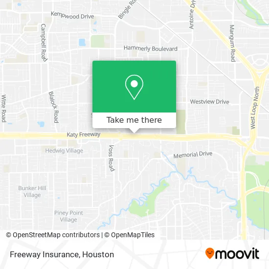 Freeway Insurance map