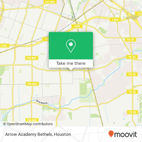 Arrow Academy Bethels map