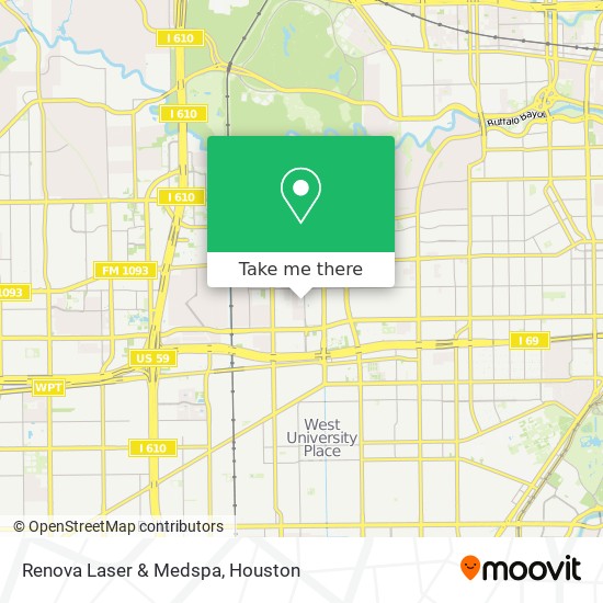 Mapa de Renova Laser & Medspa