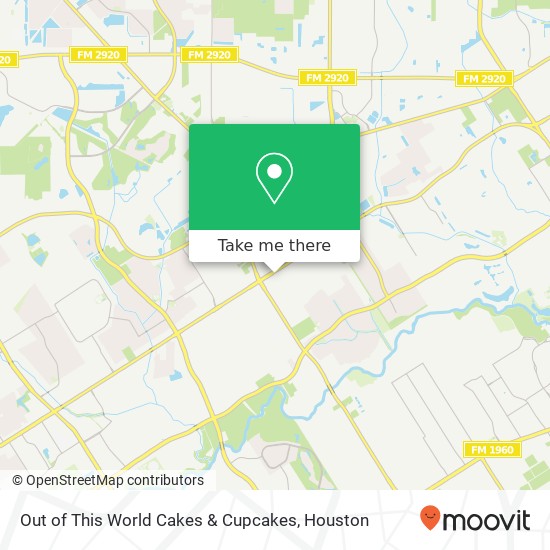 Mapa de Out of This World Cakes & Cupcakes