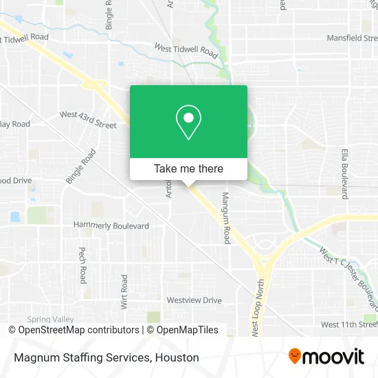 Magnum Staffing Services map