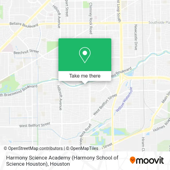 Harmony Science Academy (Harmony School of Science Houston) map