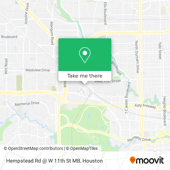 Hempstead Rd @ W 11th St MB map