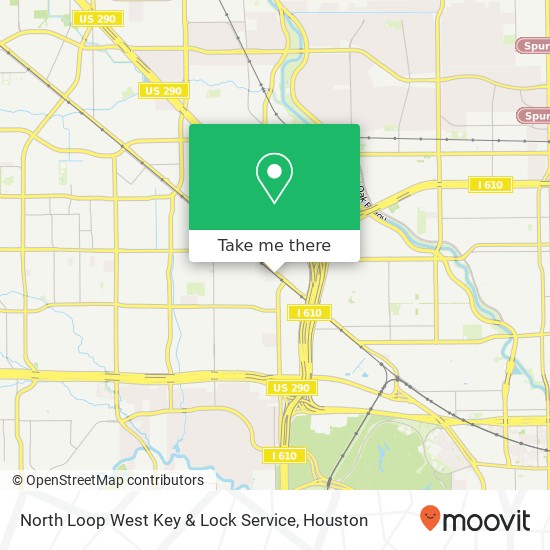 Mapa de North Loop West Key & Lock Service