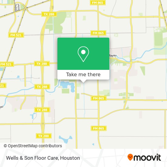 Wells & Son Floor Care map