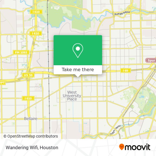 Wandering Wifi map